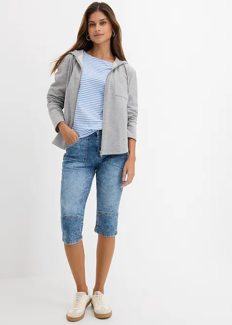 Corsaire en jean extensible, bonprix