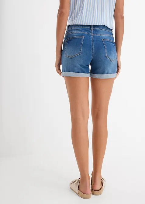 Short en jean taille mi-haute, bonprix