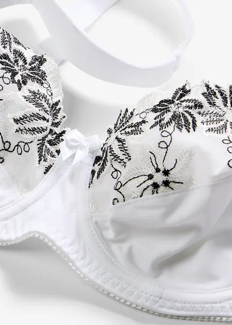 Soutiens-gorge &agrave; armatures et bretelles rembourr&eacute;es (lot de 2), bonprix