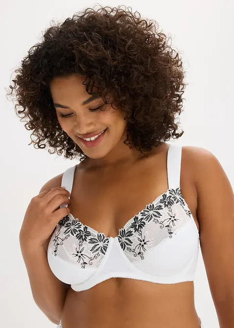 Soutiens-gorge &agrave; armatures et bretelles rembourr&eacute;es (lot de 2), bonprix