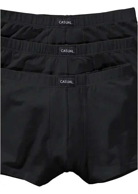 Boxershorts eng mit Baumwolle (3er Pack), bonprix