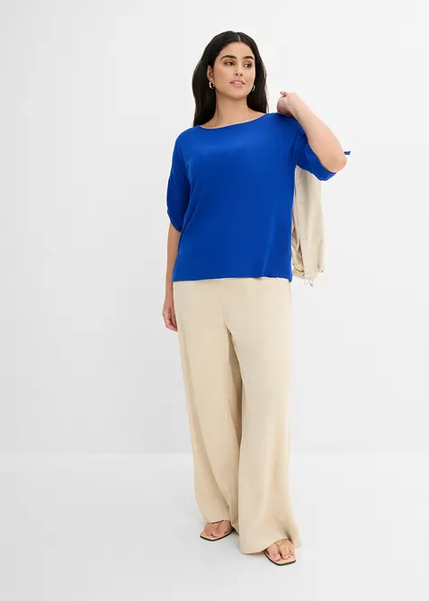 T-shirt &agrave; encolure bateau, bonprix