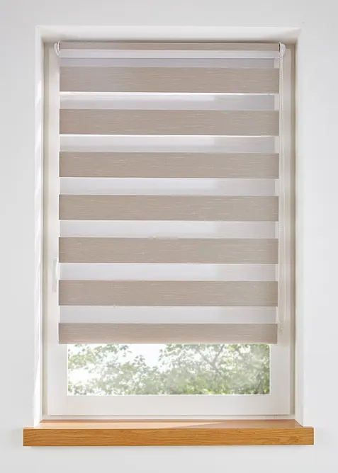 Doppelrollo mit Struktur, bonprix