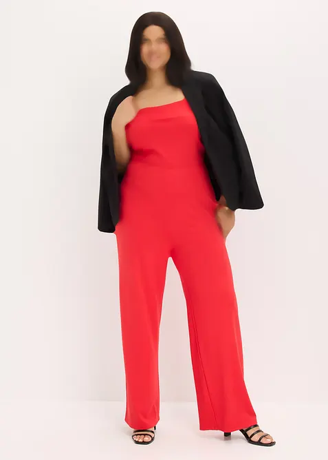 Jumpsuit mit Schleifen-Tr&auml;gern, bonprix