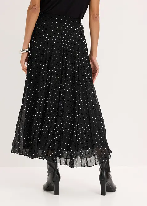 Chiffon-Rock in Crash-Optik, bonprix