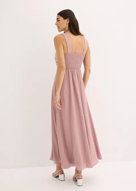 Maxikleid mit Paillettenstickerei, bonprix