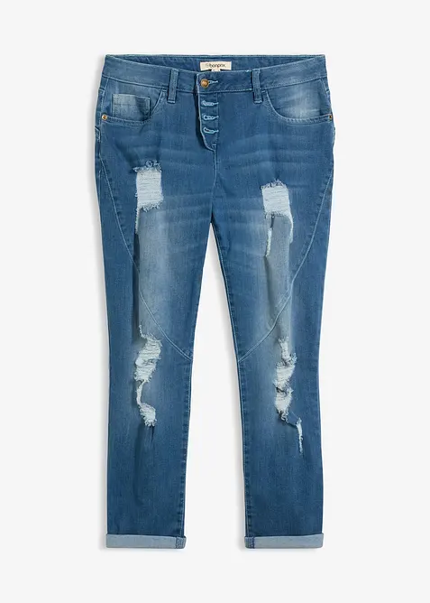 Jean boyfriend taille mi-haute, bonprix