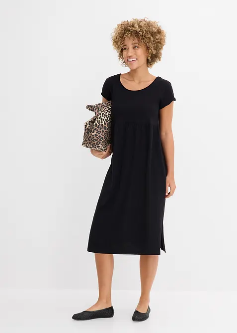 Robe midi 100% coton, bonprix