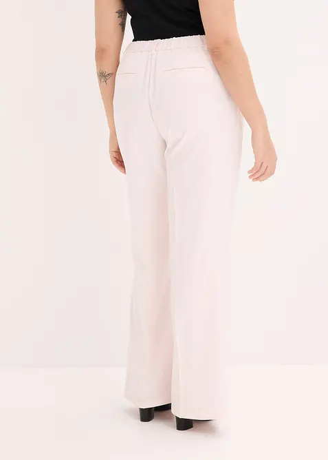 Pantalon &agrave; taille &eacute;lastiqu&eacute;e, bonprix