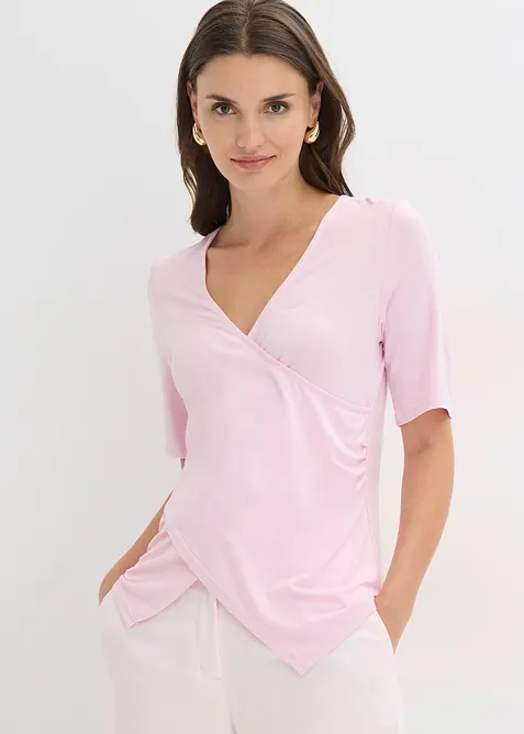 T-shirt doux en viscose extensible, bonprix