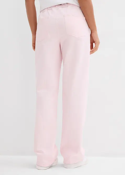 Palazzo-Hose mit Bequembund, High-Waist, bonprix