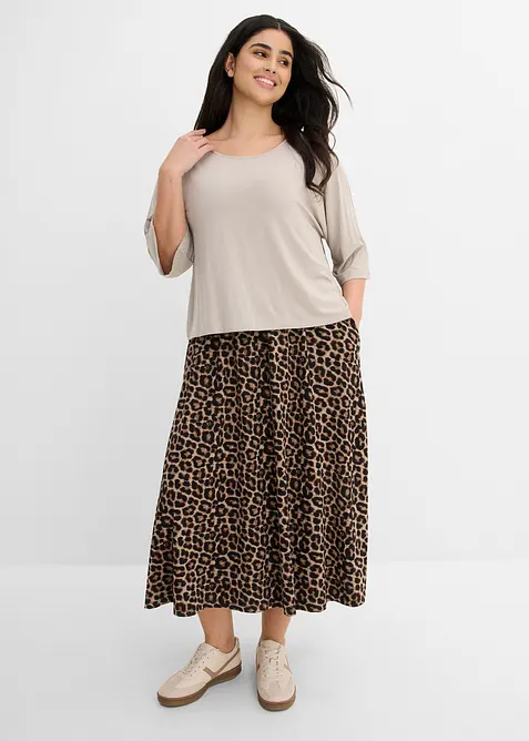 Robe fluide en jersey viscose, bonprix