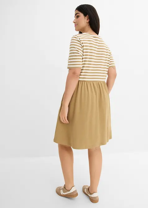Shirtkleid aus reiner Baumwolle, bonprix