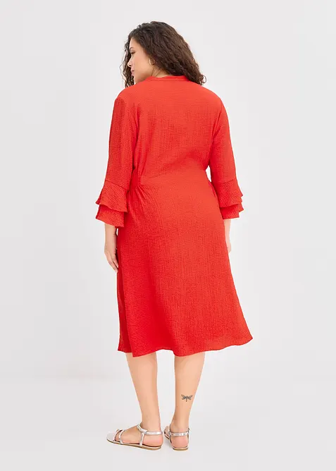 Robe en mati&egrave;re textur&eacute;e, bonprix