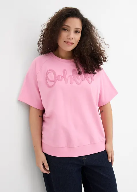Sweat en coton m&eacute;lang&eacute;, bonprix
