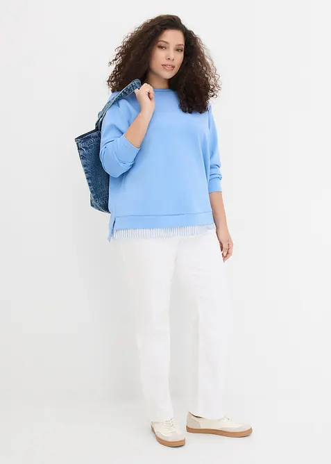 Sweat-shirt 100% coton, bonprix