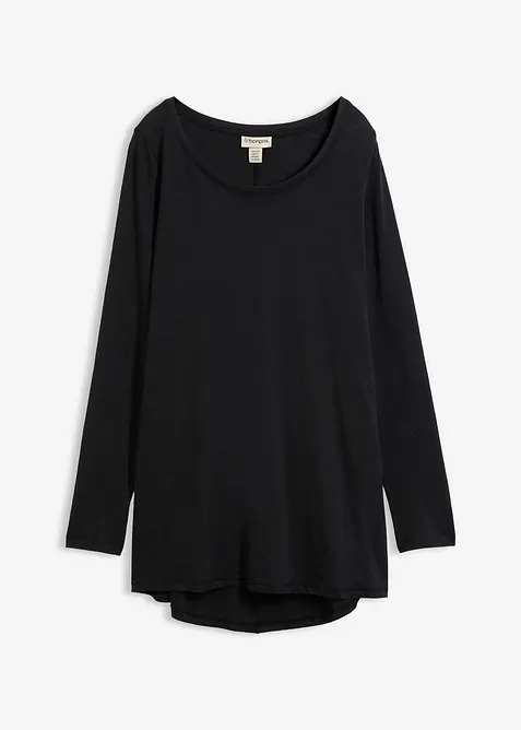 Langarmshirt aus reiner Baumwolle, bonprix