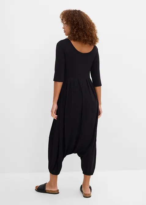 Jersey-Jumpsuit aus flie&szlig;endem Viskose-Mix, bonprix