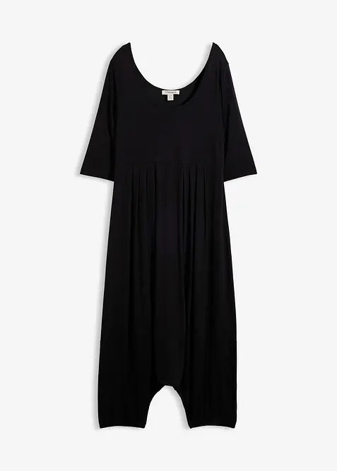 Jersey-Jumpsuit aus flie&szlig;endem Viskose-Mix, bonprix