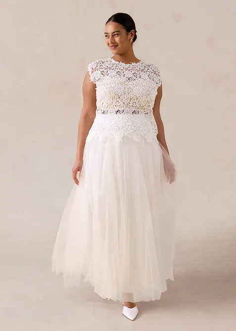 Top en dentelle, bonprix