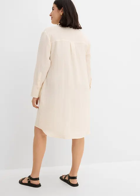 Chemisier long et doux, viscose majoritaire, bonprix