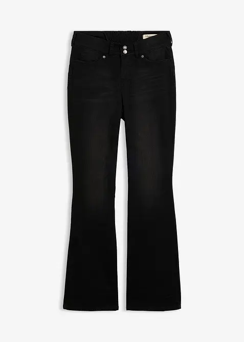 Bootcut Jeans Mid Waist, Shaping, bonprix