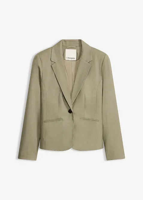 Blazer mit Paspeltaschen Petite, bonprix