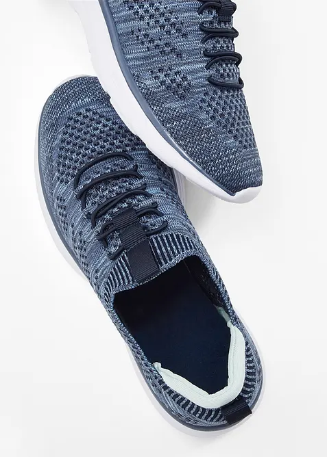 Sneakers &agrave; enfiler confortables en mati&egrave;re douce, bonprix