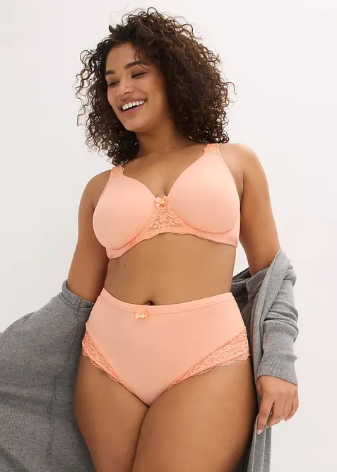 Soutien-gorge moul&eacute; &agrave; bretelles rembourr&eacute;es, bonprix