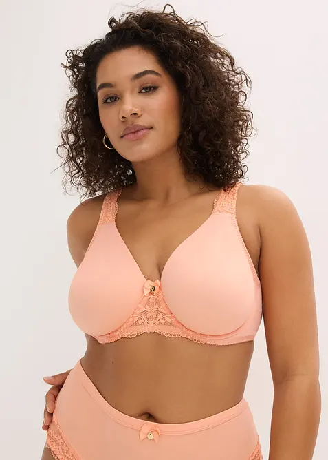 Soutien-gorge moul&eacute; &agrave; bretelles rembourr&eacute;es, bonprix