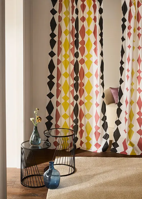 Gardine aus recyceltem Polyester (1er Pack), bonprix