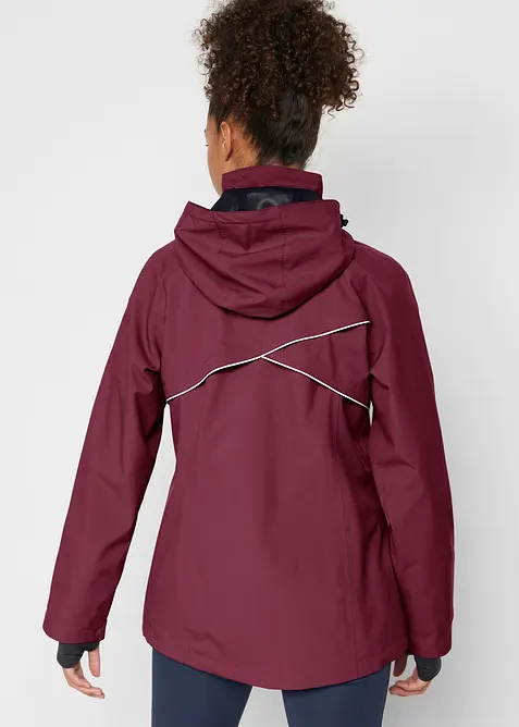 Wasserdichte Funktions-Jacke mit reflektierenden Details, bonprix