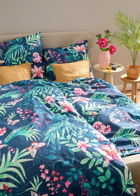 Baumwollmix-Bettw&auml;sche, bonprix