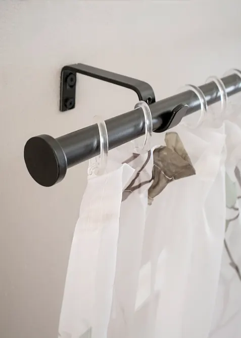 Gardinenstange mit Endst&uuml;ck Scheibe, bonprix