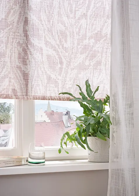 Sichtschutzrollo mit Druck, bonprix