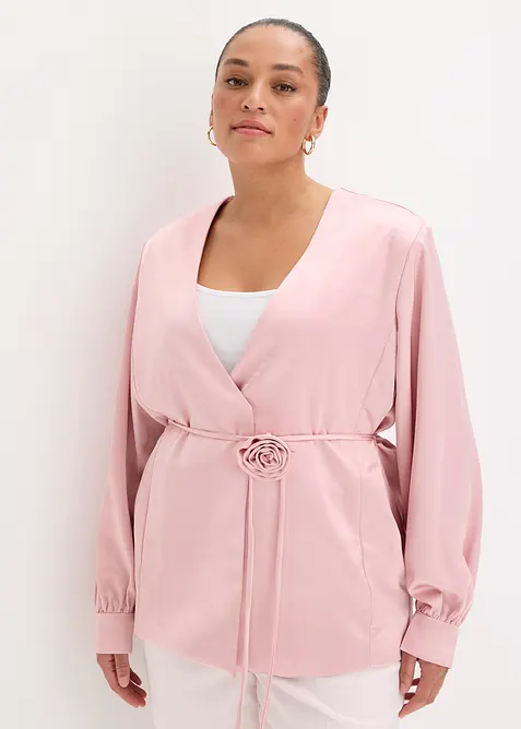 Blazer &agrave; ceinture d&eacute;corative, bonprix