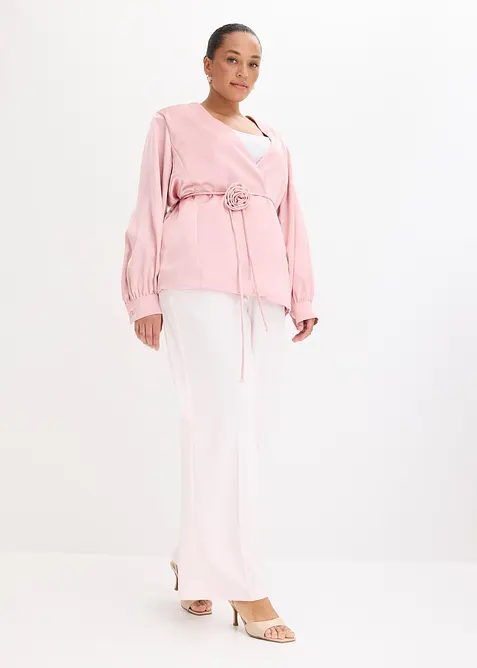 Blazer &agrave; ceinture d&eacute;corative, bonprix