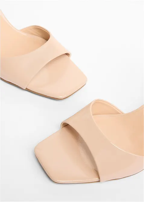 Sandales &agrave; talon et brides, bonprix