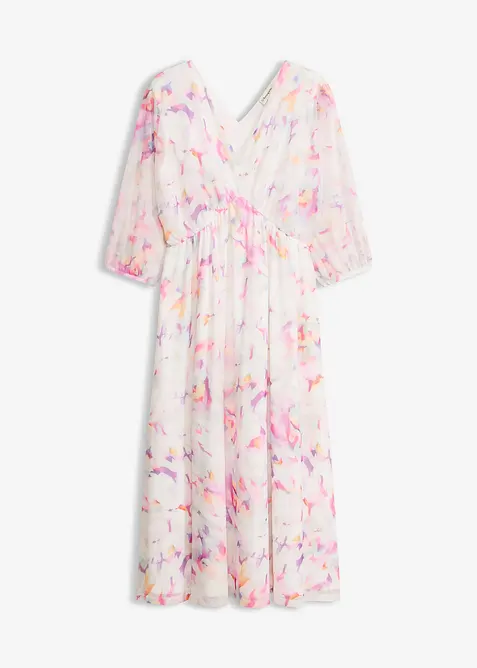 Robe en jersey mesh d&eacute;licat, bonprix