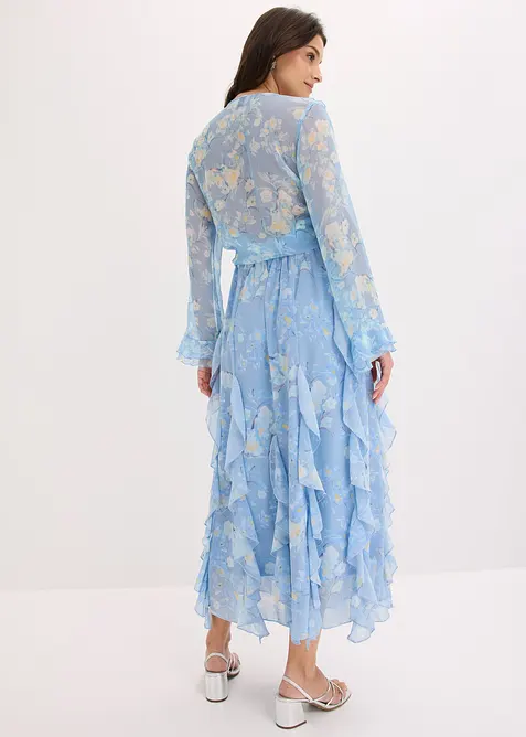 Jupe longue en mousseline l&eacute;g&egrave;re, bonprix