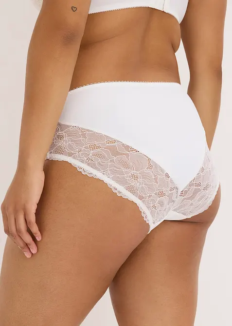 Maxislip mit edler Spitze, bonprix