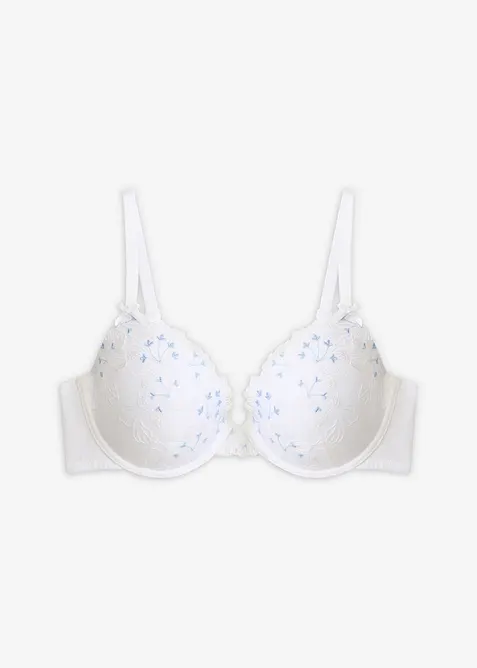 Soutien-gorge &agrave; coques et broderies, bonprix