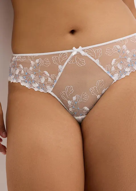 Brazilslip mit zarter Stickerei, bonprix