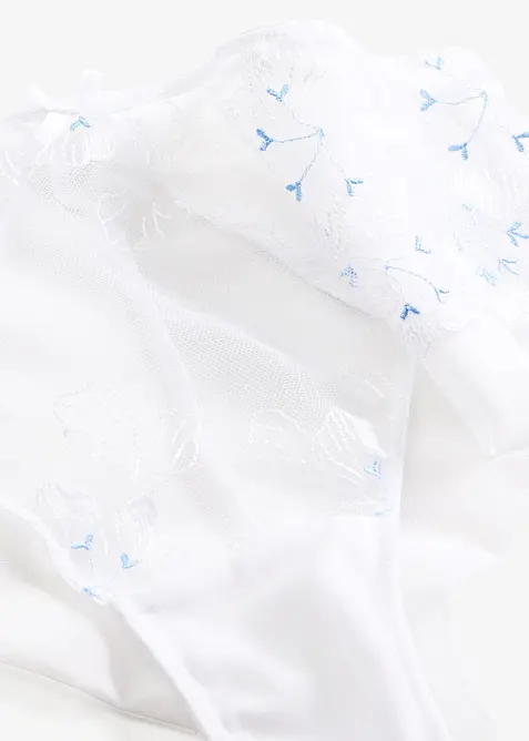 Slip br&eacute;silien &agrave; broderies, bonprix