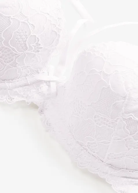 Soutien-gorge &agrave; coques en dentelle, bonprix