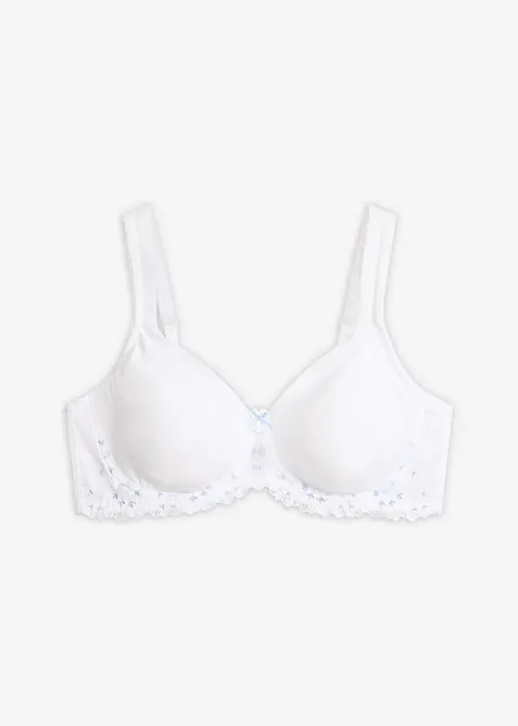 Soutien-gorge minimiseur &agrave; broderies, bonprix