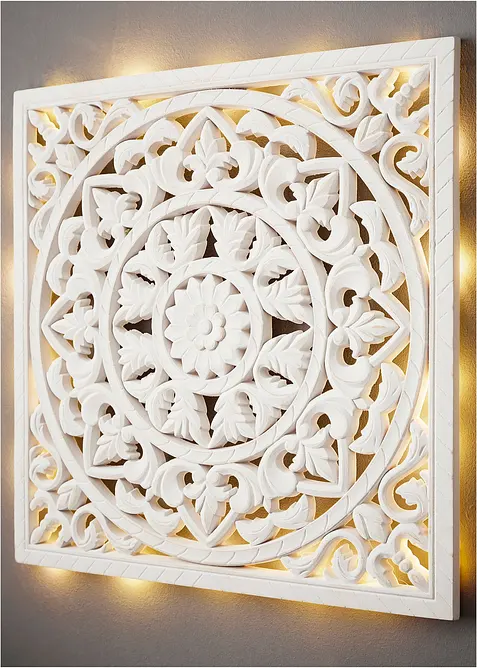 LED-Wanddeko mit Ornamenten, bonprix