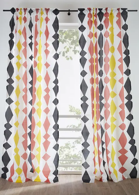 Gardine aus recyceltem Polyester (1er Pack), bonprix