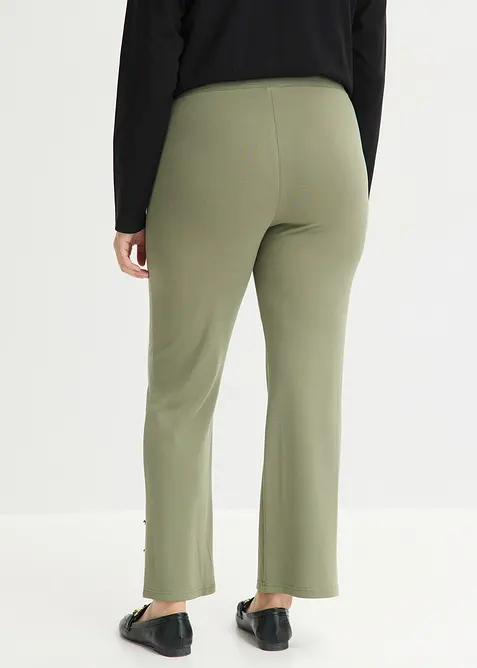 Jersey-Hose aus Punto di Roma, bonprix