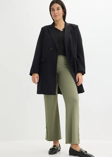 Jersey-Hose aus Punto di Roma, bonprix